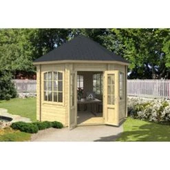 8-Eck-Pavillon 442 Natur 44 Mm 7 Fensterelemente 347 Cm X 347 Cm 8 8-Eck-Pavillon 442 Natur 44 Mm 7 Fensterelemente 347 Cm X 347 Cm -Gartengeschäft 395237 3230 AB 01