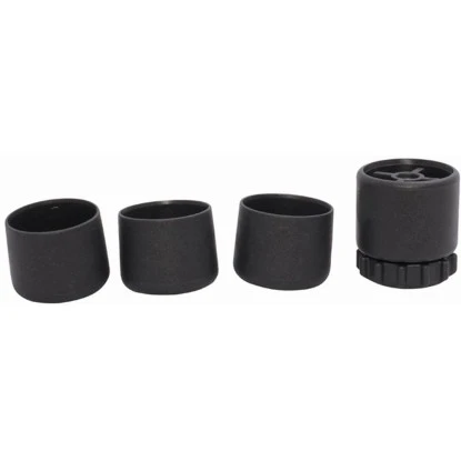 Sieger Fußkappen-Set Grau Ø 32 Mm 1 Sieger Fußkappen-Set Grau Ø 32 Mm