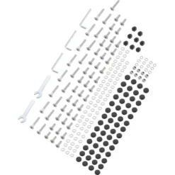 Montageset Für Garnet Eck-Diningset 217-teilig