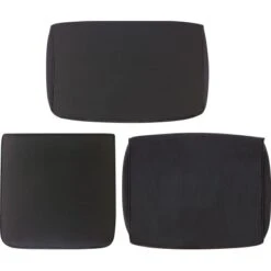 Titelseite 48 (Ersatz-)Kissenhüllen-Set Für Stratford Lounge-Element Eckteil Dunkelgrau