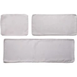 Titelseite 42 (Ersatz-)Kissenhüllen-Set Für Dowerin Eck-Dining-Set Grau 8-teilig