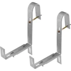 Balkonkastenhalter 2er-Set Feuerverzinkt 220 Mm