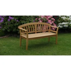 Landhausbank 3-Sitzer Eiche Geölt -Gartengeschäft 4012379600404 4401 2