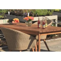 Acamp Set 4x Armsessel Atacama Teak -Gartengeschäft 4013556401357 3217 08