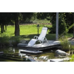 Acamp Gesundheitsliege Calypso Klappbar Platin-Chili -Gartengeschäft 4013556562614 4377 06