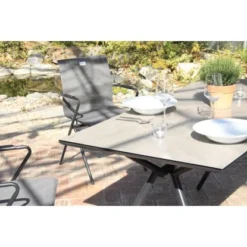 Acamp Set 6x Stapelsessel Alpha Tex 55 Cm X 57 Cm X 83 Cm Anthrazit-Nero 12 Acamp Set 6x Stapelsessel Alpha Tex 55 Cm X 57 Cm X 83 Cm Anthrazit-Nero -Gartengeschäft 4013556570251 4800 03