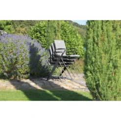 Acamp Set 6x Stapelsessel Alpha Tex 55 Cm X 57 Cm X 83 Cm Anthrazit-Nero 10 Acamp Set 6x Stapelsessel Alpha Tex 55 Cm X 57 Cm X 83 Cm Anthrazit-Nero -Gartengeschäft 4013556570251 4801 04
