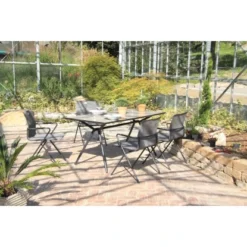 Acamp Set 6x Stapelsessel Alpha Tex 55 Cm X 57 Cm X 83 Cm Anthrazit-Nero 14 Acamp Set 6x Stapelsessel Alpha Tex 55 Cm X 57 Cm X 83 Cm Anthrazit-Nero -Gartengeschäft 4013556570251 4805 08