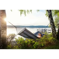 Stabhängematte Tonga Ocean 200 Cm X 100 Cm 5 Stabhängematte Tonga Ocean 200 Cm X 100 Cm -Gartengeschäft 4030454007191 3