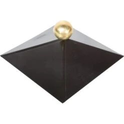 Wolff Finnhaus Dachhaube 4-Eck Mit Messingkugel