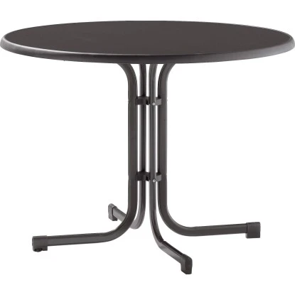 Sieger Klapptisch Boulevard Mecalit-Pro Eisengrau Anthrazit Ø 100 Cm X 72 Cm 1 Sieger Klapptisch Boulevard Mecalit-Pro Eisengrau Anthrazit Ø 100 Cm X 72 Cm