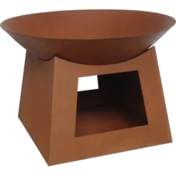 Feuerschale 41,5 Cm X Ø 61,5 Cm Stahl