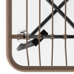 Balkonmöbel-Set Willmar 3-teilig Polyrattan Beige -Gartengeschäft 4048124997611 CU 02