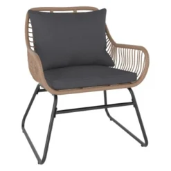 Balkonmöbel-Set Willmar 3-teilig Polyrattan Beige -Gartengeschäft 4048124997611 S 02