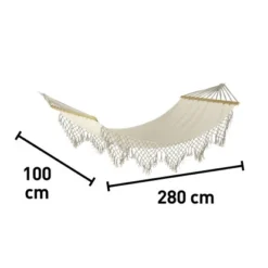 Hängematte Salcha Aus Polycotton Beige -Gartengeschäft 4048126605262 VM01 111019