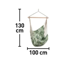 Hängesessel Lytton Blätter-Print -Gartengeschäft 4048126625352 40