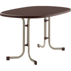 Sieger Klapptisch Mecalit Champagner 140 X 90 Cm