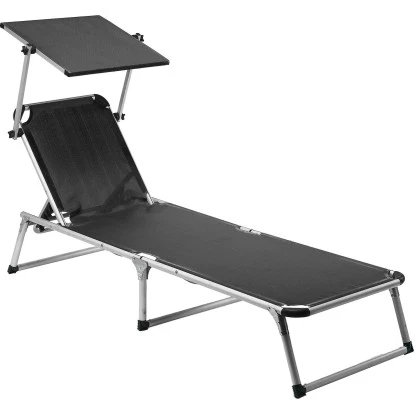 3-Beinliege Alu Schwarz 1 3-Beinliege Alu Schwarz