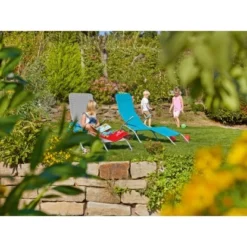 Sonnenliege Klappbar Türkis 157,5 Cm X 49,5 Cm -Gartengeschäft 415091 3299 5 1