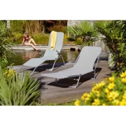 Sonnenliege Klappbar Grün 157,5 Cm X 49,5 Cm -Gartengeschäft 415091 3299 6 1
