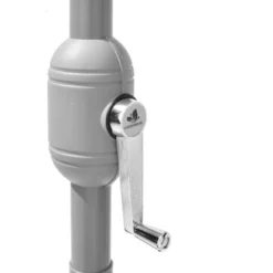 Gartenfreude Marktschirm Ø 300 Cm Grau Mit Kurbelmechanik 11 Gartenfreude Marktschirm Ø 300 Cm Grau Mit Kurbelmechanik -Gartengeschäft 4251083905713 4655 04