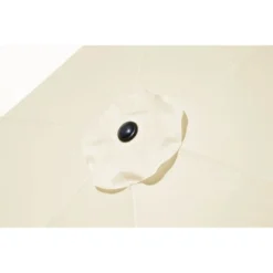 Gartenfreude Marktschirm Ø 200 Cm Creme Mit Kurbelmechanik 9 Gartenfreude Marktschirm Ø 200 Cm Creme Mit Kurbelmechanik -Gartengeschäft 4251083905744 4655 03