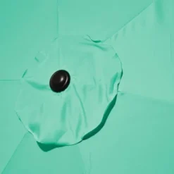 Gartenfreude Marktschirm Ø 200 Cm Grün Mit Kurbelmechanik -Gartengeschäft 4251083905775 4655 03