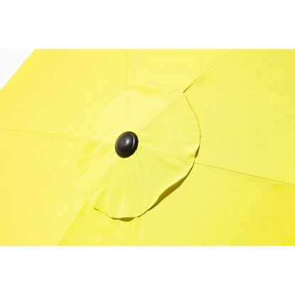 Gartenfreude Marktschirm Ø 300 Cm Lemon Mit Kurbelmechanik 4 Gartenfreude Marktschirm Ø 300 Cm Lemon Mit Kurbelmechanik – Bild 4