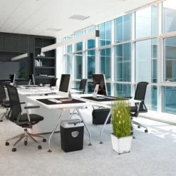 Amare Blumentopf Pur Fiberglas Design 26 Cm X 26 Cm X 27 Cm Weiß -Gartengeschäft 4251083908097 4655 7