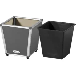 Amare Blumentopf Pur Fiberglas Design 26 Cm X 26 Cm X 27 Cm Grau 11 Amare Blumentopf Pur Fiberglas Design 26 Cm X 26 Cm X 27 Cm Grau -Gartengeschäft 4251083908103 4655 3