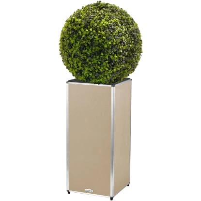 Amare Blumentopf Pur Fiberglas Design 33 Cm X 33 Cm X 76 Cm Beige 2 Amare Blumentopf Pur Fiberglas Design 33 Cm X 33 Cm X 76 Cm Beige – Bild 2