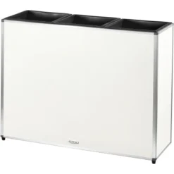 Amare Blumentopf Pur Fiberglas Design 28 Cm X 80 Cm X 61 Cm Weiß