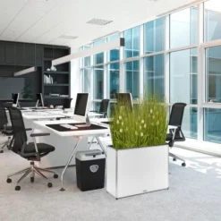 Amare Blumentopf Pur Fiberglas Design 28 Cm X 80 Cm X 61 Cm Weiß -Gartengeschäft 4251083908455 4655 8