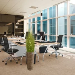 Gartenfreude Blumentopf Wasserhyazinthe 28 X 28 X 60 Cm Braun Kunststoffeinsatz -Gartengeschäft 4251083910427 4655 6