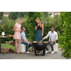 Westmann Premium Grill Feuerstelle Ø 81 Cm X 62 Cm Schwarz -Gartengeschäft 4260280773391 1741 AB 05
