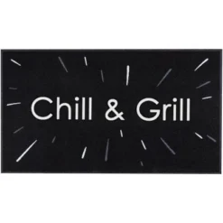 BBQ Matte "Chill And Grill" 67 Cm X 120 Cm
