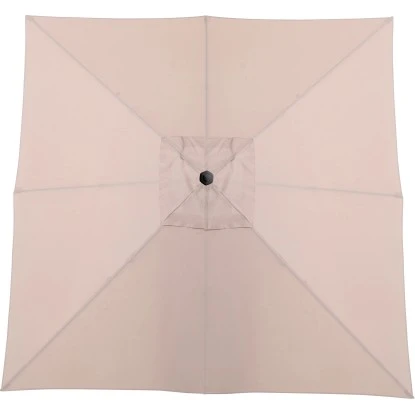 Ampelschirm Alvarado 300 Cm X 300 Cm Beige Mit Kurbel 4 Ampelschirm Alvarado 300 Cm X 300 Cm Beige Mit Kurbel – Bild 4