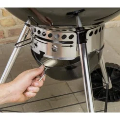 Weber Holzkohle-Kugelgrill Master-Touch GBS E-5750 Ø 57 Cm Schwarz 15 Weber Holzkohle-Kugelgrill Master-Touch GBS E-5750 Ø 57 Cm Schwarz -Gartengeschäft 4473443 CU01