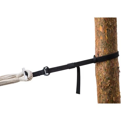 T-Strap Hängegurt-Set Für Hängematte Schwarz 2 T-Strap Hängegurt-Set Für Hängematte Schwarz – Bild 2