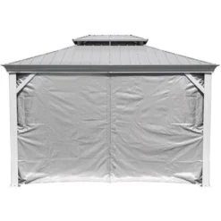 Sojag Aluminium Pavillon Messina 12 X 16 Champagner 363 X 483 X 307 Cm -Gartengeschäft 4691200 11