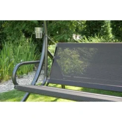 Angerer Hollywoodschaukel Elegance Tolar Rot Mit Liegefunktion -Gartengeschäft 472481 3053 4