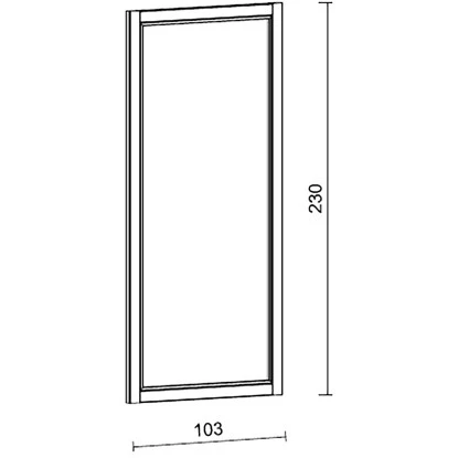 Palmako Glaselement Für Pavillon Lucy 12,2 M² Weiß Grundiert 230 Cm X 103 Cm 2 Palmako Glaselement Für Pavillon Lucy 12,2 M² Weiß Grundiert 230 Cm X 103 Cm – Bild 2