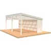 Palmako Pavillon Nova 21,5 M² Kit Transparent Tauchgrundiert 602 Cm X 396 Cm