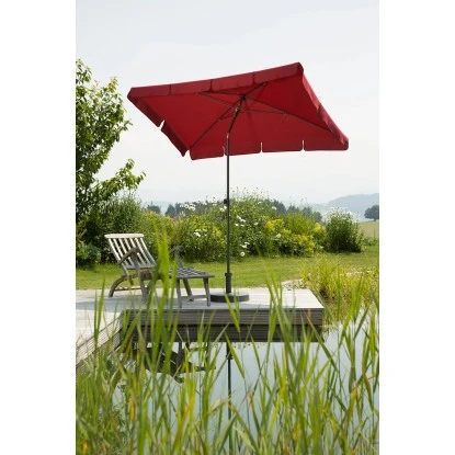 Schneider Schirme Balkonschirm Aquila 150 Cm X 265 Cm Dunkelrot 2 Schneider Schirme Balkonschirm Aquila 150 Cm X 265 Cm Dunkelrot – Bild 2