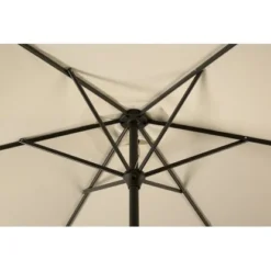 Schneider Sonnenschirm Napoli Natur Ø 270 Cm -Gartengeschäft 475800 2630 4