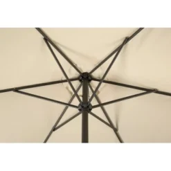 Schneider Sonnenschirm Bergamo Natur Ø 300 Cm -Gartengeschäft 475803 2630 3