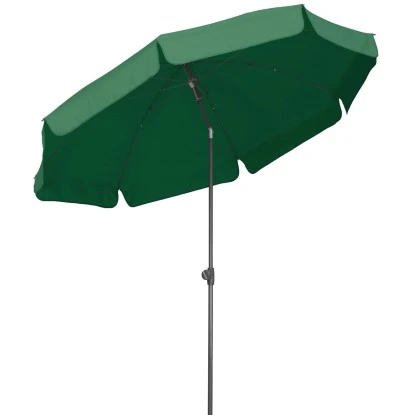 Schneider Schirme Balkonschirm Ø 250 Cm Grün Mit Push-Up Mechanik 1 Schneider Schirme Balkonschirm Ø 250 Cm Grün Mit Push-Up Mechanik