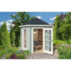 Lasita Maja Pavillion Inverness 44 Gletschergrün 280 Cm X 242 Cm