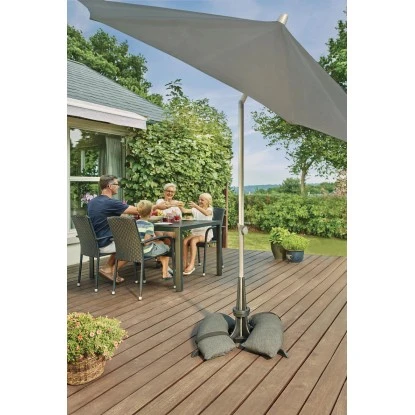 Baser Sonnenschirmständer 40 Kg Dunkelgrau 6 Baser Sonnenschirmständer 40 Kg Dunkelgrau – Bild 6