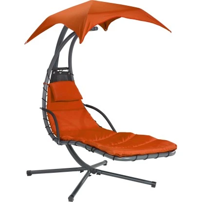 Schwingliege Palmdale Mit Sonnendach Aus Textilen Terracotta 1 Schwingliege Palmdale Mit Sonnendach Aus Textilen Terracotta